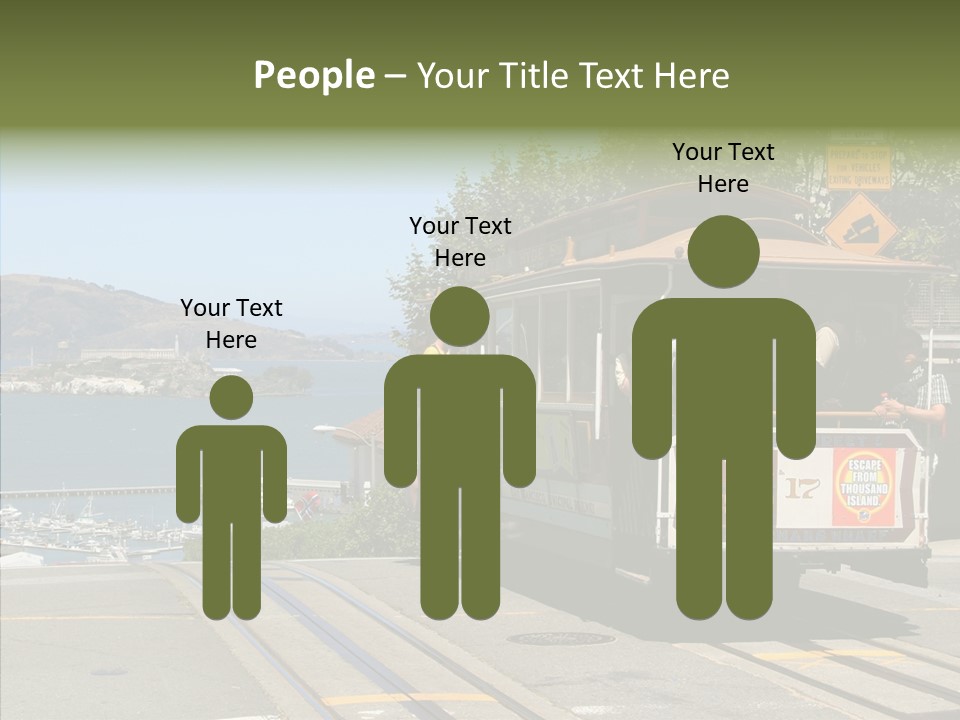 Female Young Closeup PowerPoint Template