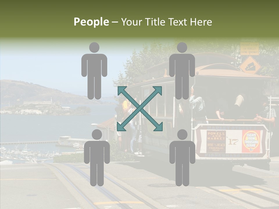 Female Young Closeup PowerPoint Template