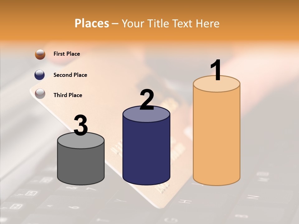 Female White Aging PowerPoint Template