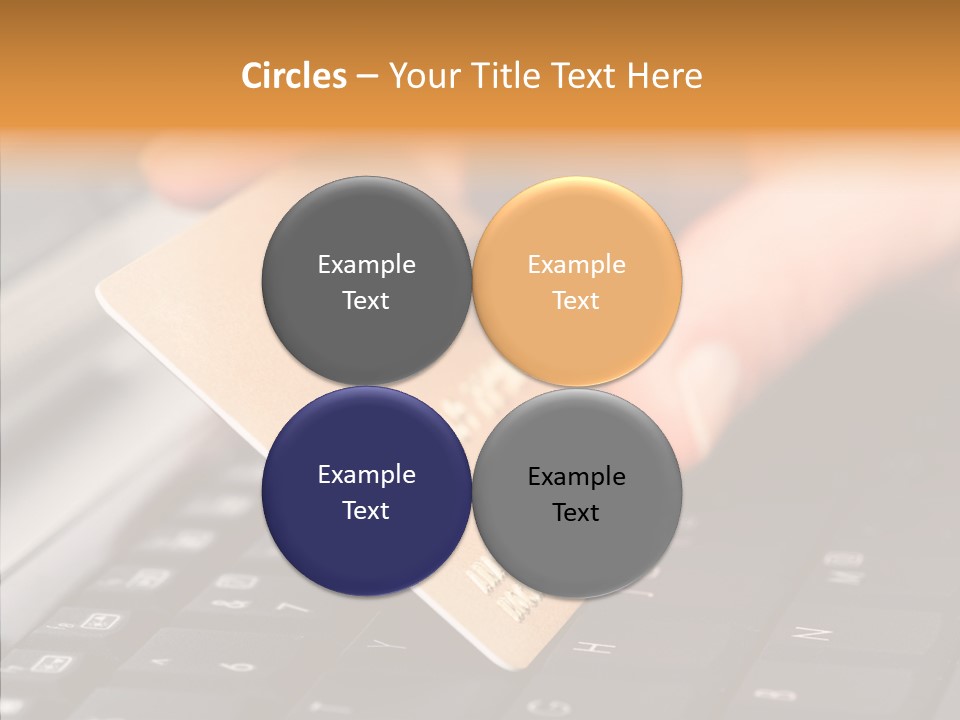 Female White Aging PowerPoint Template