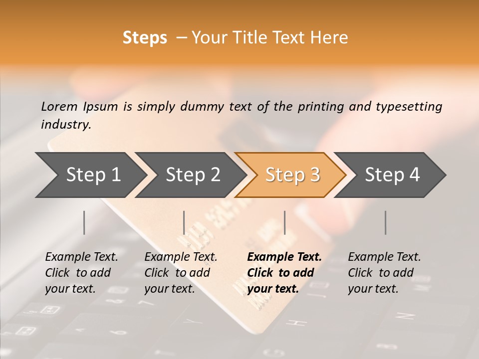 Female White Aging PowerPoint Template
