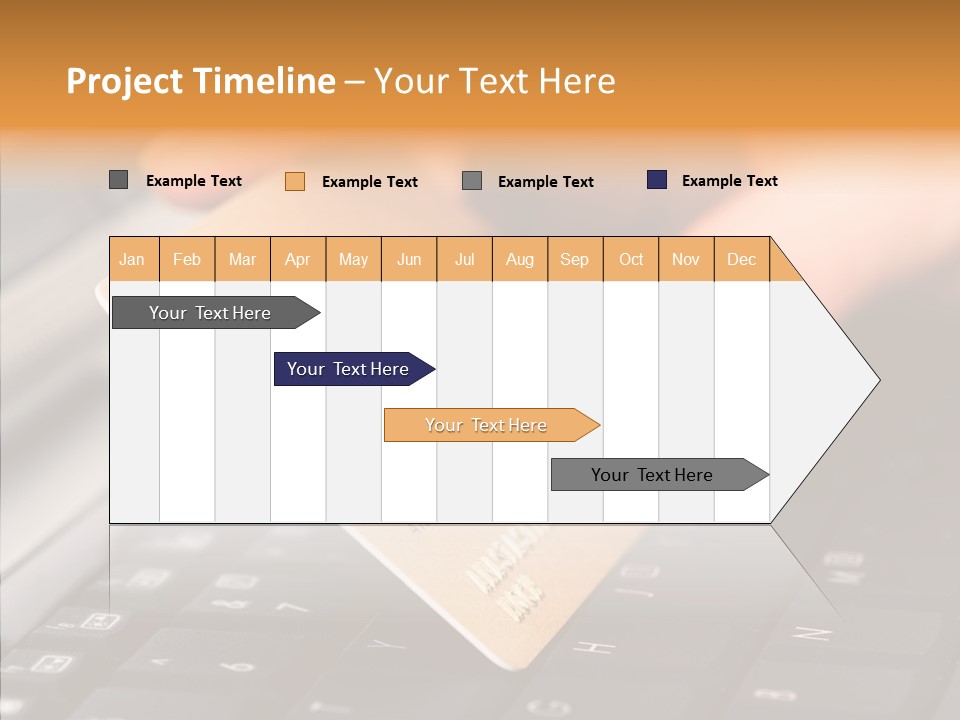 Female White Aging PowerPoint Template