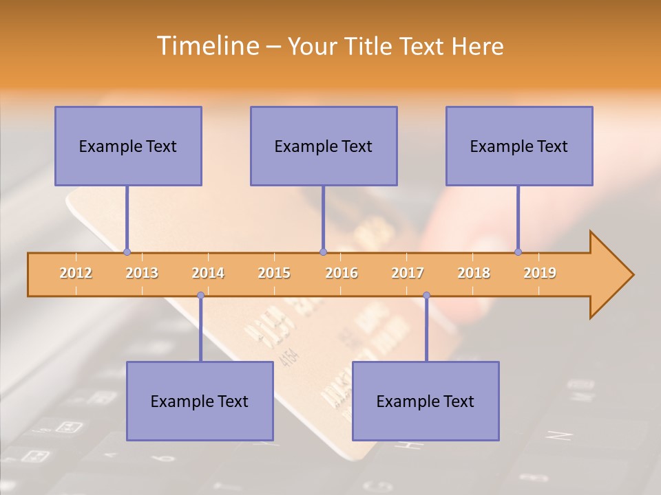 Female White Aging PowerPoint Template