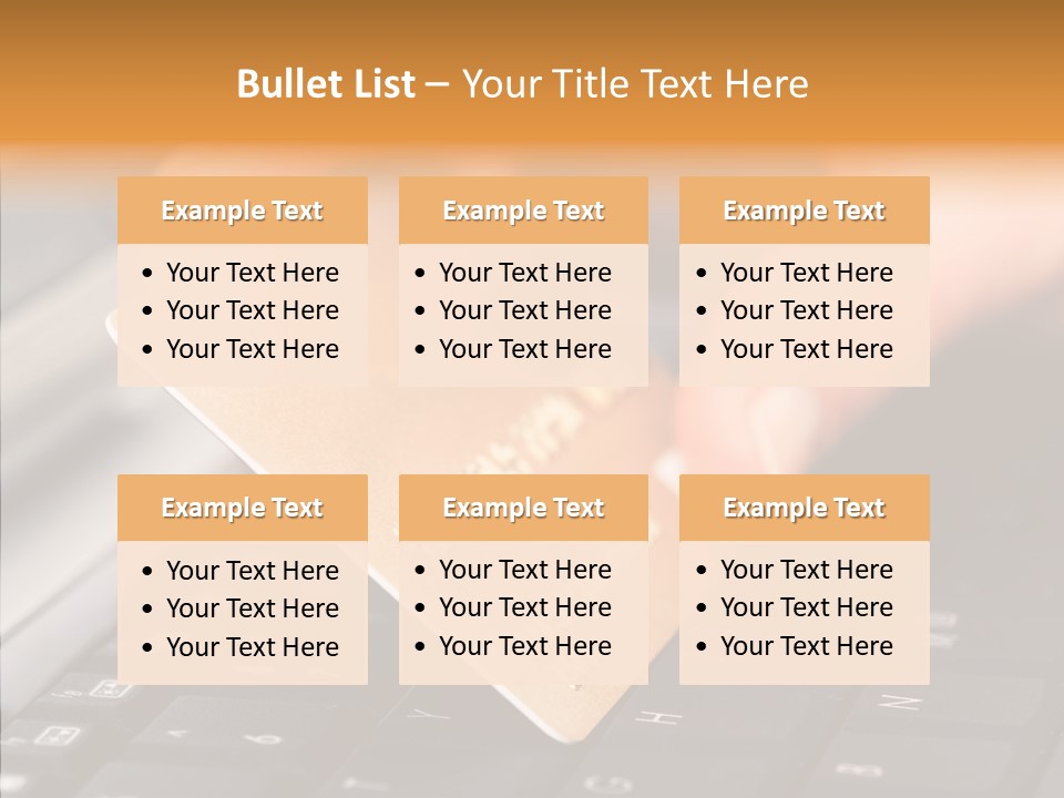 Female White Aging PowerPoint Template