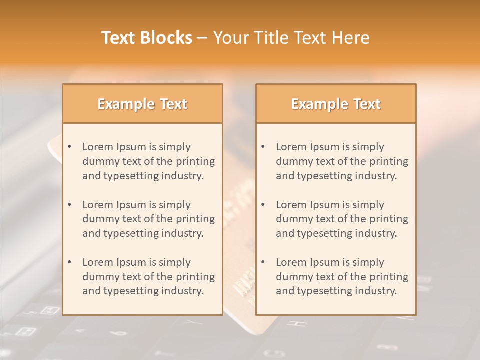 Female White Aging PowerPoint Template
