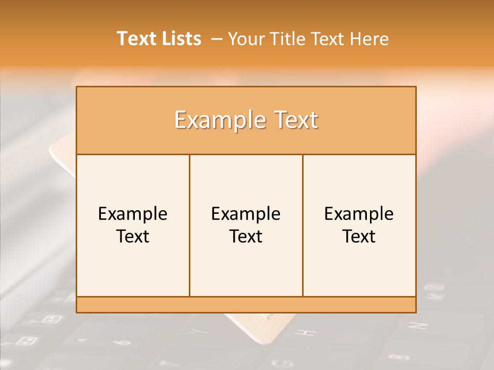 Female White Aging PowerPoint Template