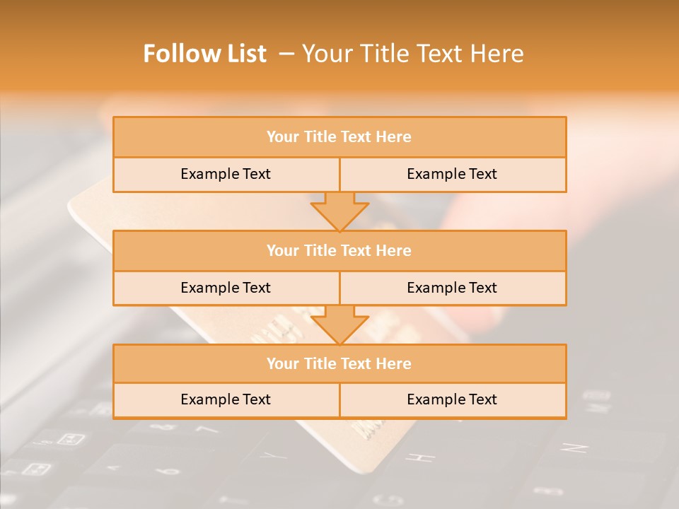 Female White Aging PowerPoint Template