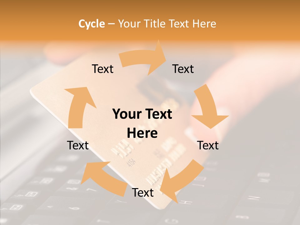 Female White Aging PowerPoint Template