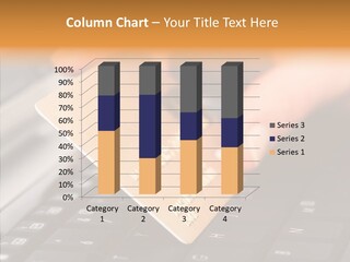 Female White Aging PowerPoint Template