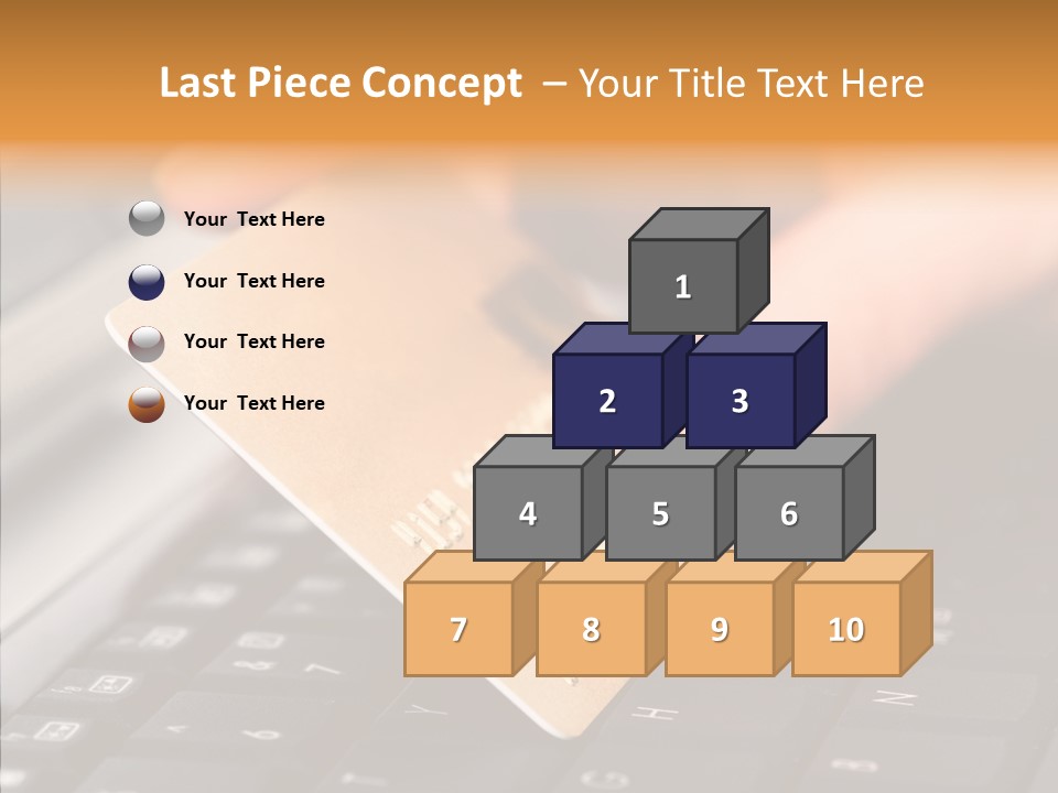 Female White Aging PowerPoint Template