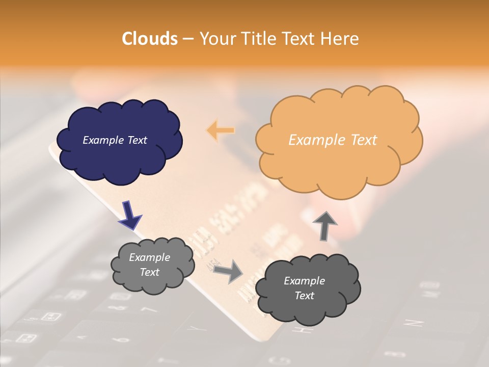 Female White Aging PowerPoint Template