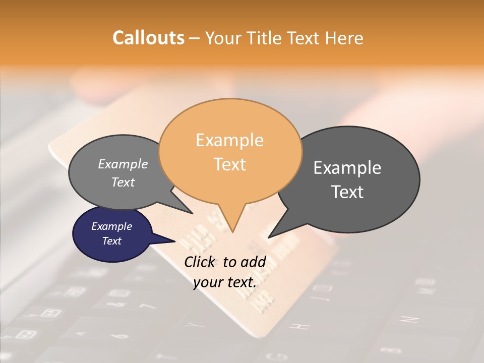 Female White Aging PowerPoint Template