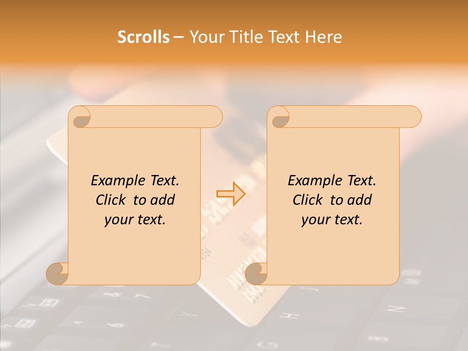 Female White Aging PowerPoint Template
