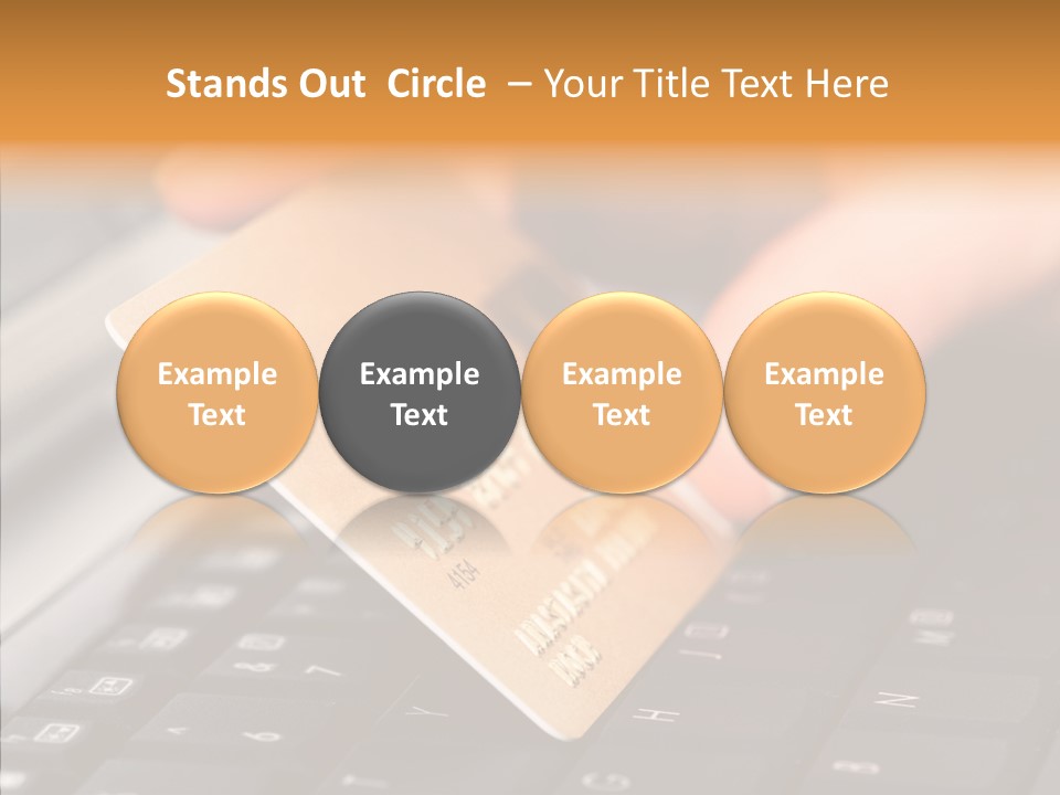 Female White Aging PowerPoint Template