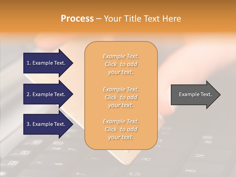 Female White Aging PowerPoint Template