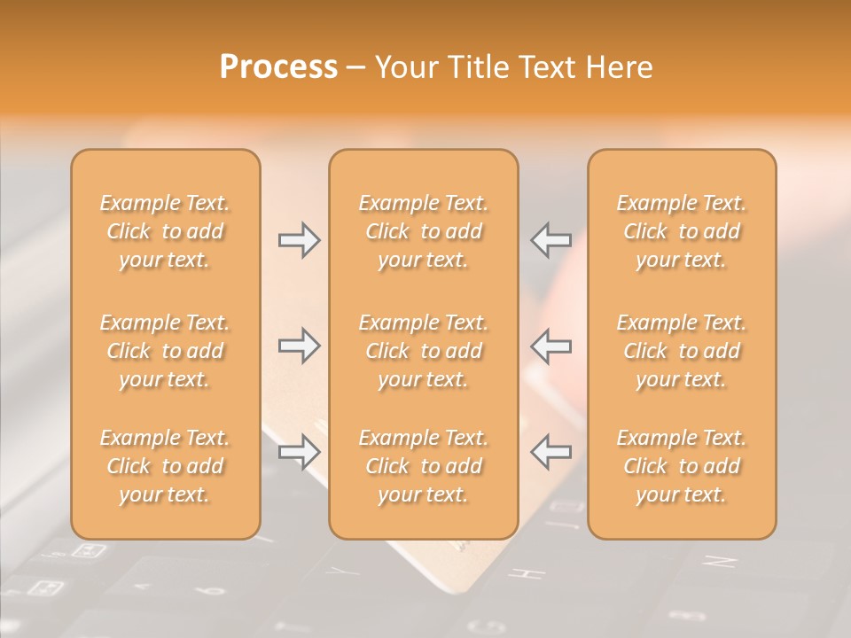 Female White Aging PowerPoint Template