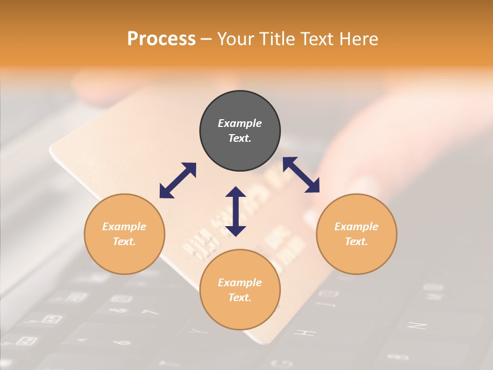 Female White Aging PowerPoint Template