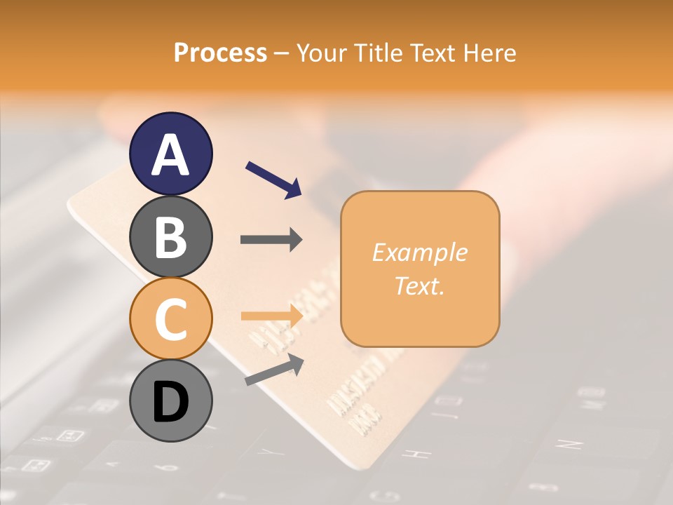 Female White Aging PowerPoint Template