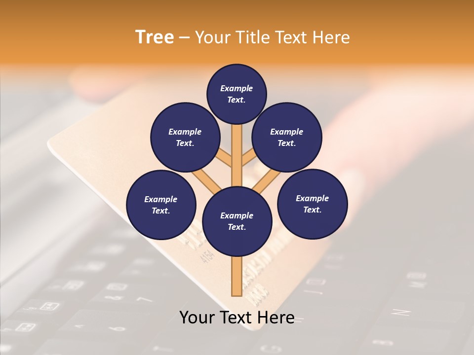 Female White Aging PowerPoint Template