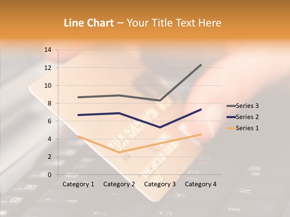 Female White Aging PowerPoint Template