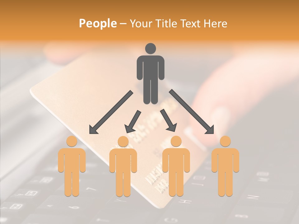 Female White Aging PowerPoint Template