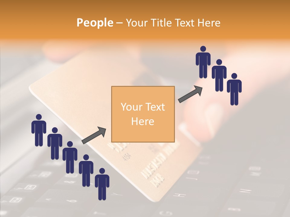 Female White Aging PowerPoint Template