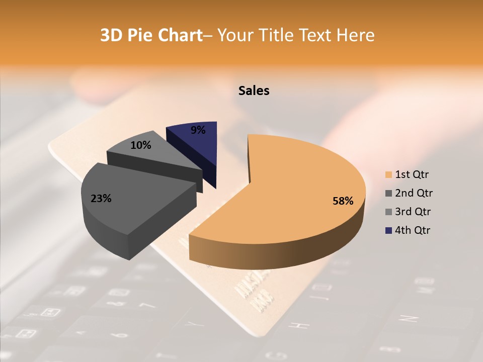 Female White Aging PowerPoint Template