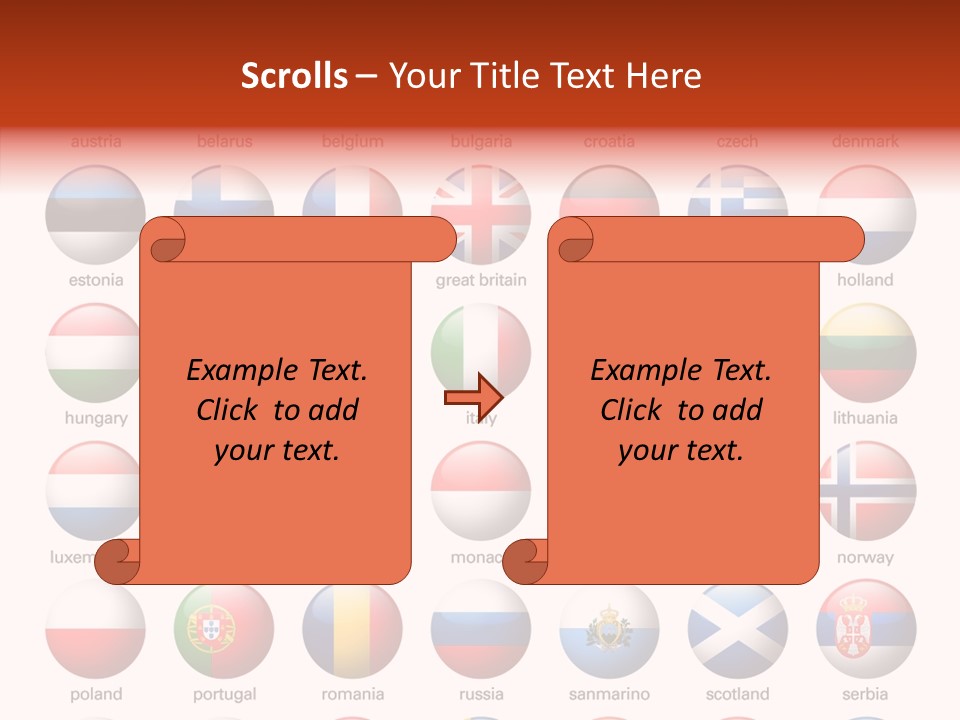 Female Human Sharing PowerPoint Template