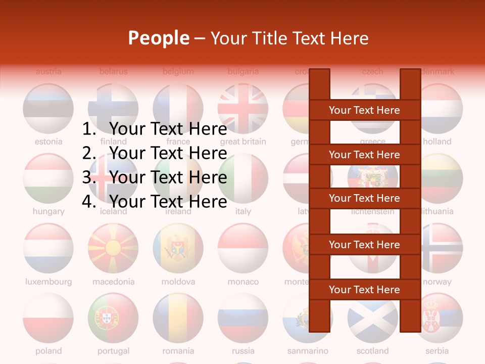 Female Human Sharing PowerPoint Template