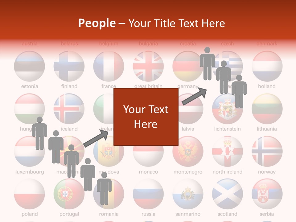 Female Human Sharing PowerPoint Template