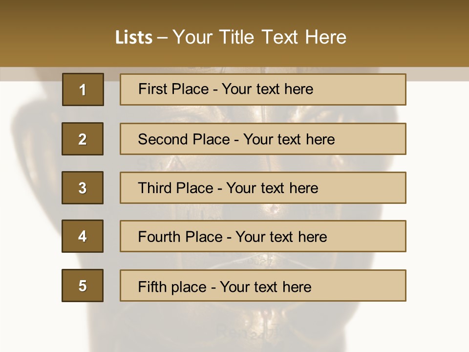 Young  Finger PowerPoint Template