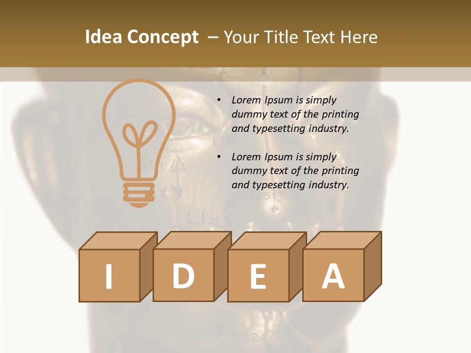 Young  Finger PowerPoint Template