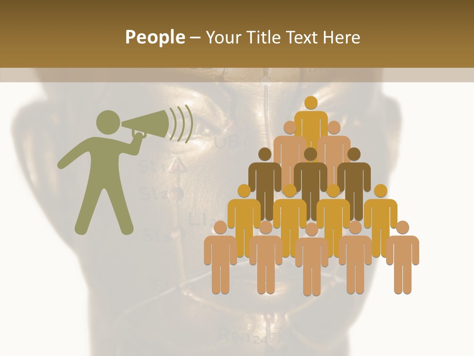 Young  Finger PowerPoint Template