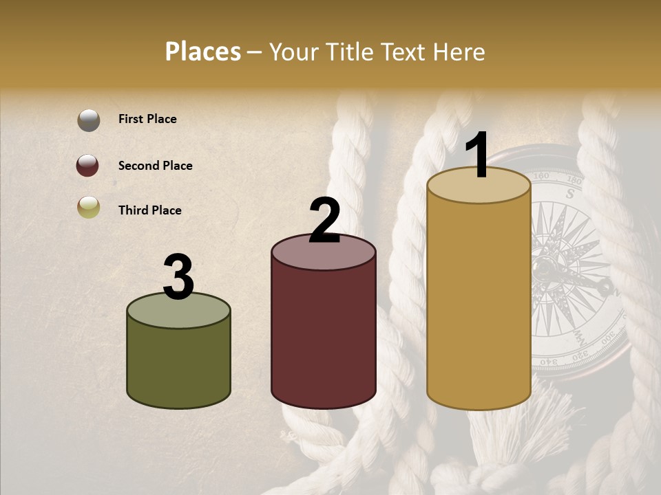 Female Elderly White Background PowerPoint Template