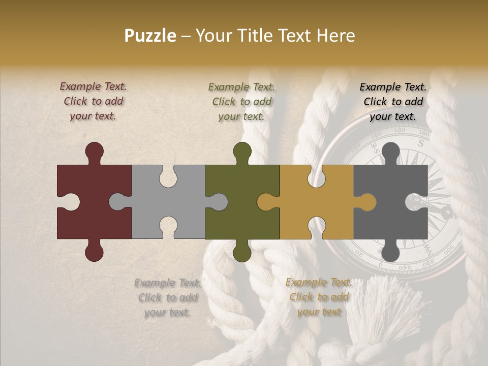 Female Elderly White Background PowerPoint Template