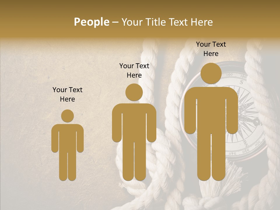 Female Elderly White Background PowerPoint Template