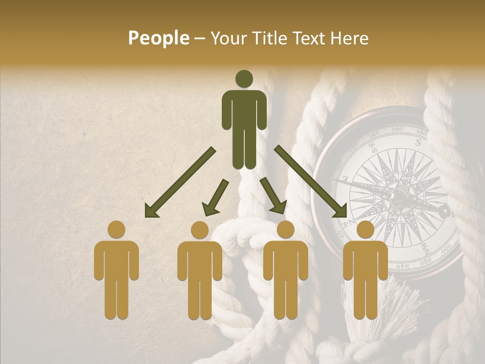 Female Elderly White Background PowerPoint Template