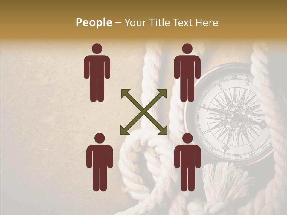 Female Elderly White Background PowerPoint Template