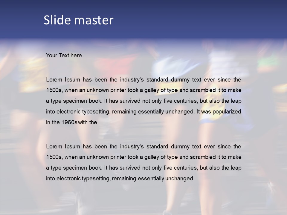 Human Holding Hands Two PowerPoint Template