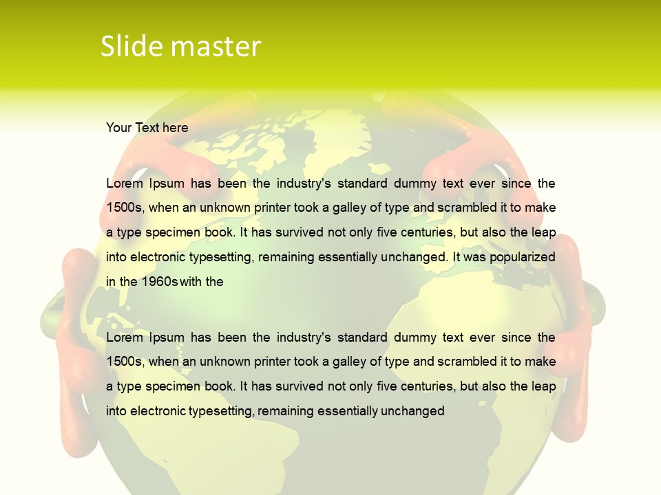 Aging Old Assist PowerPoint Template