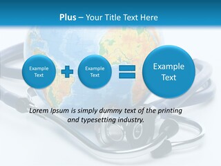 Adult Grandmother Hold PowerPoint Template