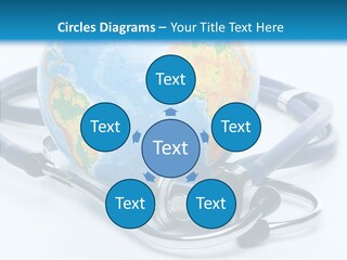 Adult Grandmother Hold PowerPoint Template