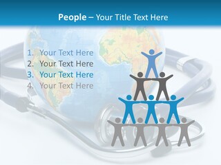 Adult Grandmother Hold PowerPoint Template