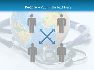 Adult Grandmother Hold PowerPoint Template