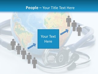 Adult Grandmother Hold PowerPoint Template