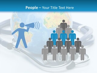 Adult Grandmother Hold PowerPoint Template