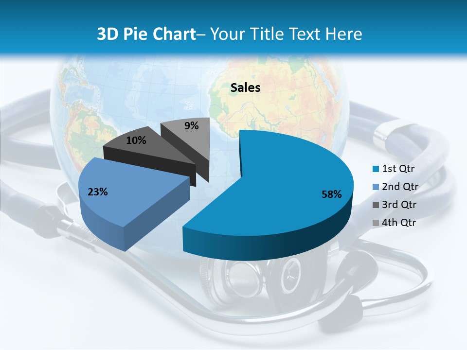 Adult Grandmother Hold PowerPoint Template