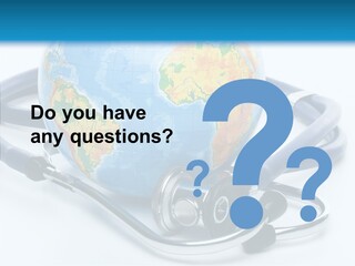 Adult Grandmother Hold PowerPoint Template