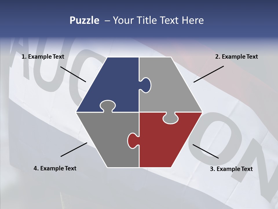 Female White Help PowerPoint Template