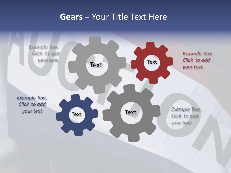 Female White Help PowerPoint Template